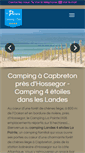 Mobile Screenshot of camping-lapointe.com